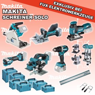 Makita Schreiner Set 6 SOLO