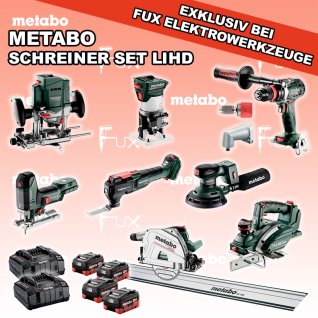 Metabo Schreiner Set XXL 4 LiHD