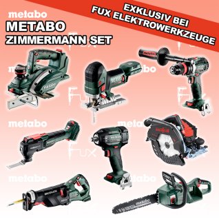 Metabo Zimmermann SET  8 SOLO