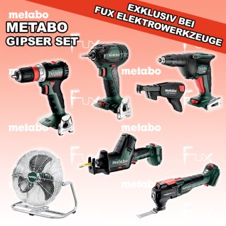 Metabo Gipser Set  6 SOLO