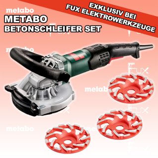 Metabo RSEV 19-125 RT "Professional" Betonschleifer SET1