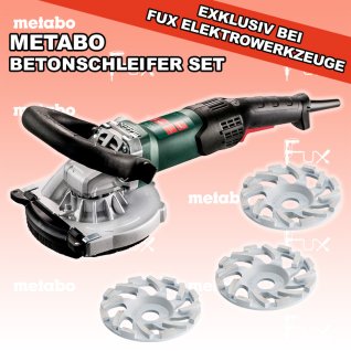 Metabo RSEV 19-125 RT "Professional" Betonschleifer SET3