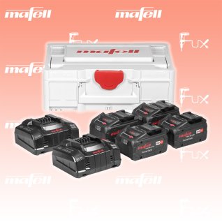 Mafell Power-Set 5: 4 x 18 M 99 LiHD + 2 x APS M