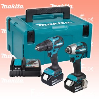 Makita DLX2580J 2 Maschinen 18V