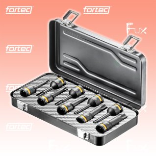 fortec Werkzeuge FT30063 Schlagschrauber Steckschlüsselsatz 1/2", Torx