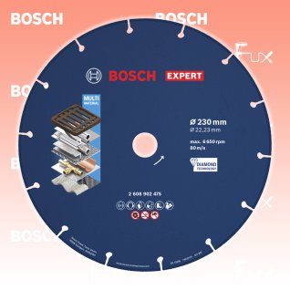 Bosch Expert Metal Diamanttrennscheibe 230 mm